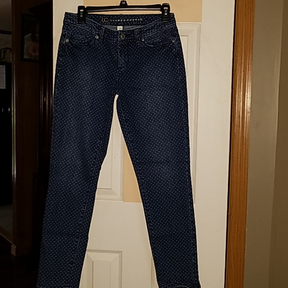 Straight bottom jeans
